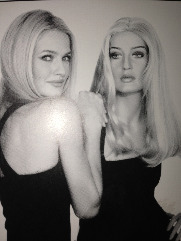 Karen Mulder und ihr Mannequin 01
