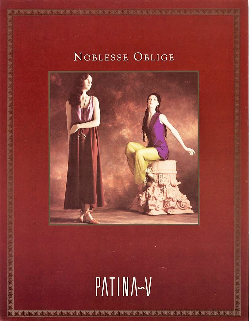 Patina V Noblesse oblige, Katalog 03