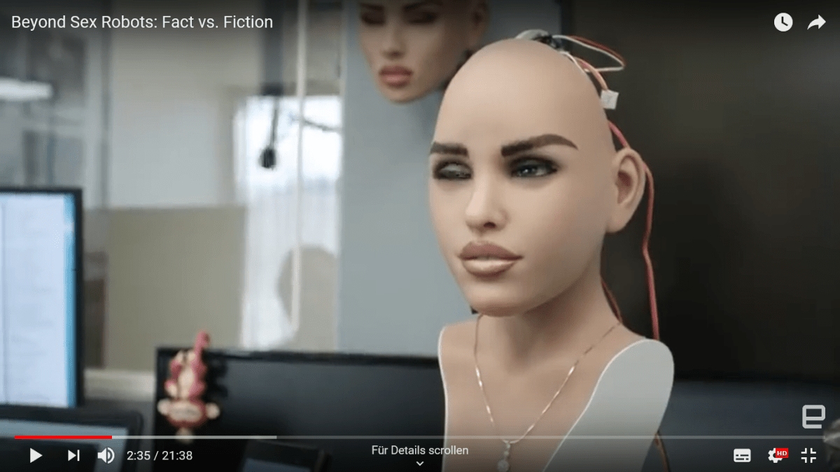 „Who is running Henry?“ Gegenwärtiger Höchststand der Technik bei der Konstruktion von Robotern, in lebensechter Gestalt von&nbsp;Menschen